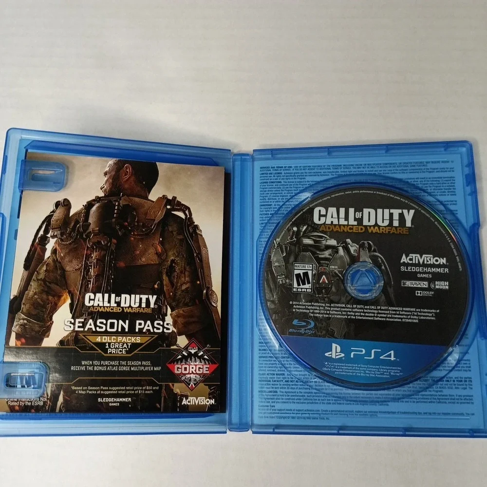PS4 Game Lot of 6 Sony PlayStation 4 All Tested Working Good Titles‎ No Manuals